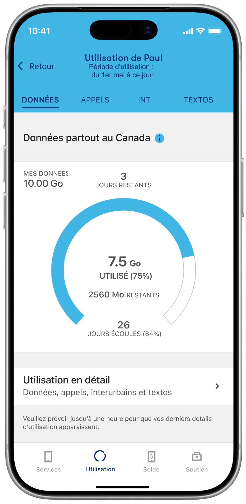 Surveille <br>ton utilisation